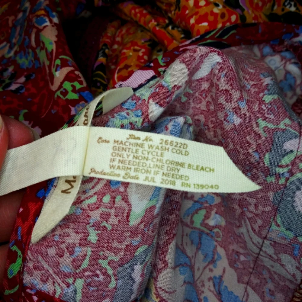 Matilda Jane Boho Lovely Menagerie Floral Lace Trimmed Prairie Dress - Picture 11 of 12